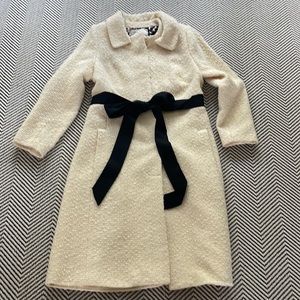 Milly winter white boucle ladies coat